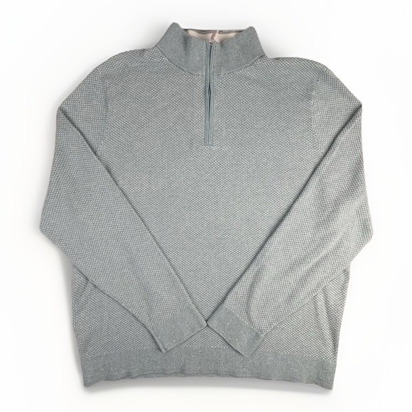 Tommy Bahama Other - Tommy Bahama Island Zone Sweater Men's Large Coolmax 1/4 Zip Preppy Beach